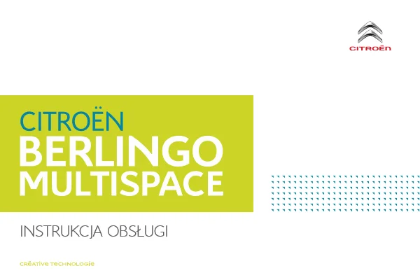 Інструкція з експлуатації Citroen Berlingo II Multispace — видання ed02-2016
