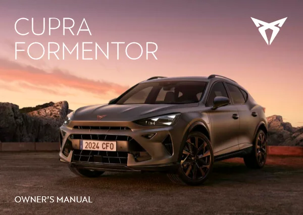 Instrukcja obsługi Cupra Formentor (lifting) — wydanie 11.2025