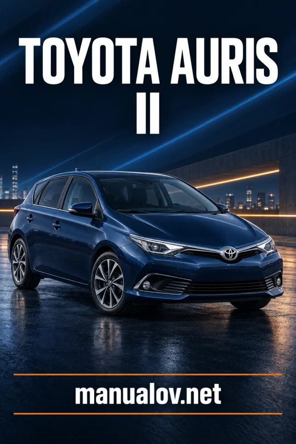 Інструкція з експлуатації Toyota Auris II Hybrid, хетчбек — каталог 05.2018