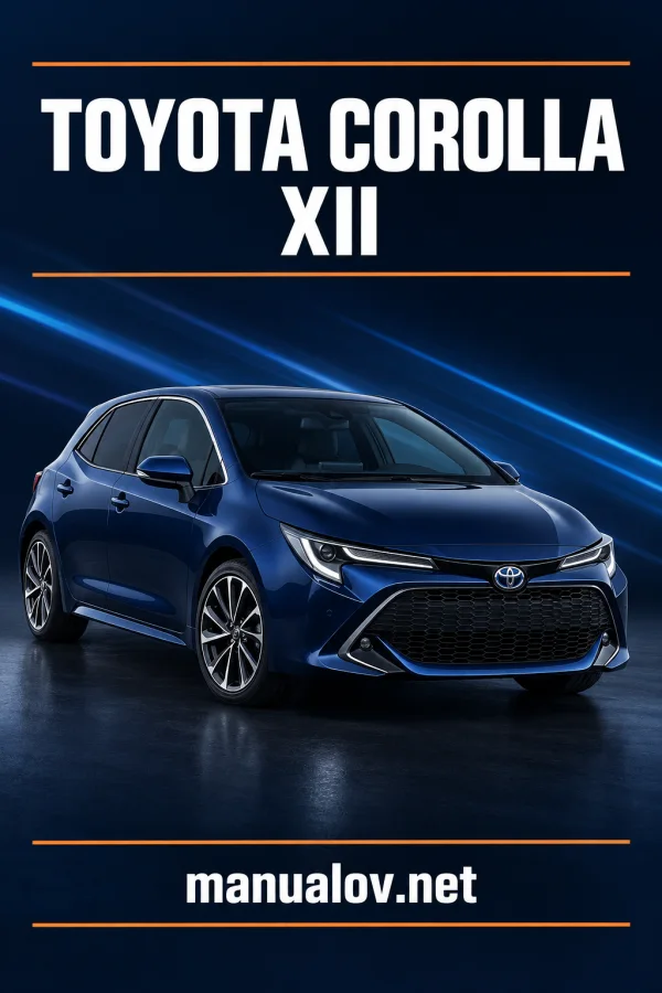 Instrukcja obsługi Toyota Corolla XII Hybrid, hatchback i Touring Sports — katalog 11.2019