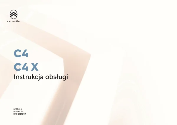 Instrukcja obsługi Citroen C4 III / C4 X — katalog 2025