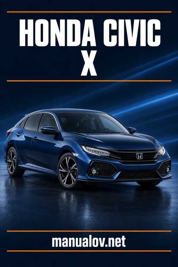 Instrukcja obsługi Honda Civic X, 5 drzwi — MY2021
