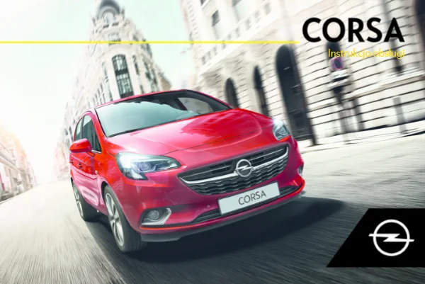 Instrukcja obsługi Opel Corsa E — wydanie 08.2018