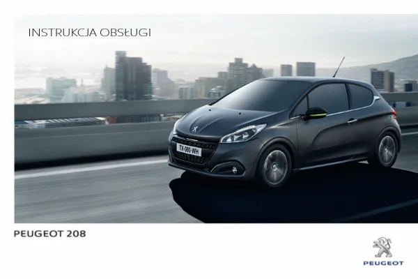 Instrukcja obsługi Peugeot 208 I — katalog 2016