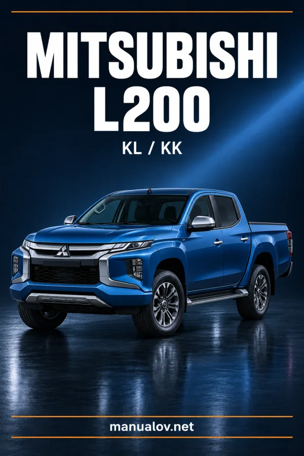 Instrukcja obsługi Mitsubishi L200 V (KL / KK) — MY2022