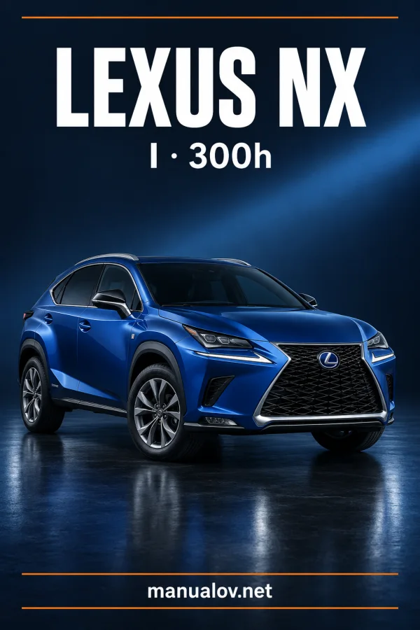 Instrukcja obsługi Lexus NX I 300h — katalog 07.2020