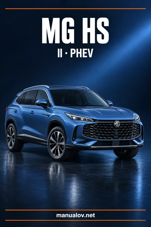 Instrukcja obsługi MG HS II PHEV — wydanie 06.2025