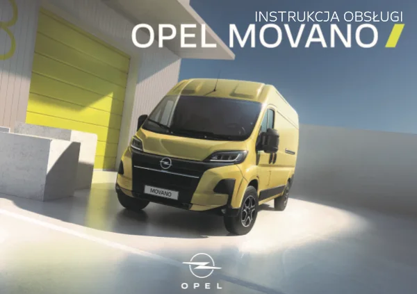 Instrukcja obsługi Opel Movano C — wydanie 12.2025