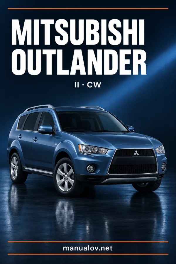 Instrukcja obsługi Mitsubishi Outlander II (CW) — MY2012
