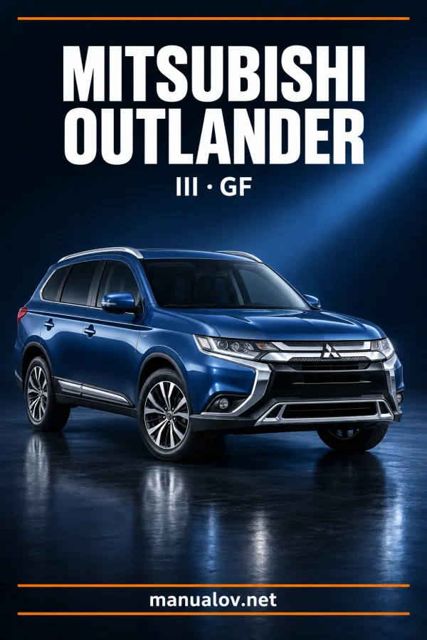 Instrukcja obsługi Mitsubishi Outlander III (GF) — MY2020