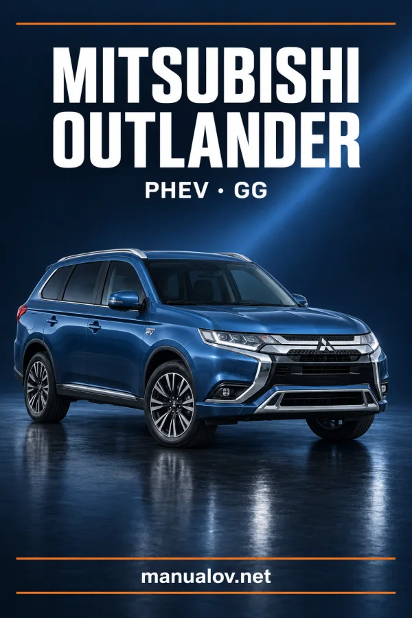 Instrukcja obsługi Mitsubishi Outlander III PHEV (GG) — MY2020