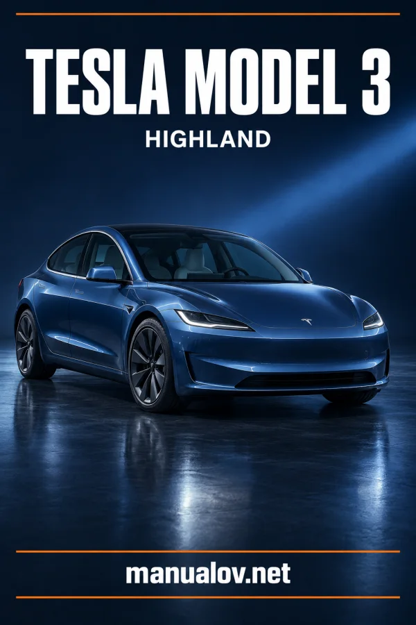 Інструкція з експлуатації Tesla Model 3 Highland (2024+) — ПЗ 2026.26