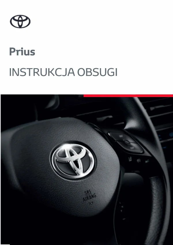 Instrukcja obsługi Toyota Prius IV Hybrid — katalog 09.2022