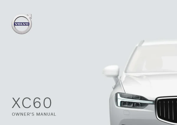 Інструкція з експлуатації Volvo XC60 II — MY2020