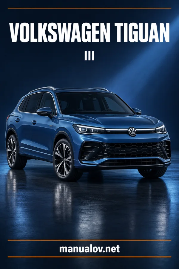 Instrukcja obsługi Volkswagen Tiguan III — wydanie 11.2025