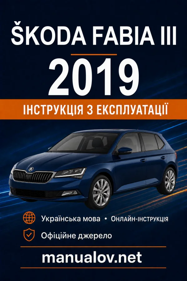 Instrukcja obsługi Skoda Fabia 2019