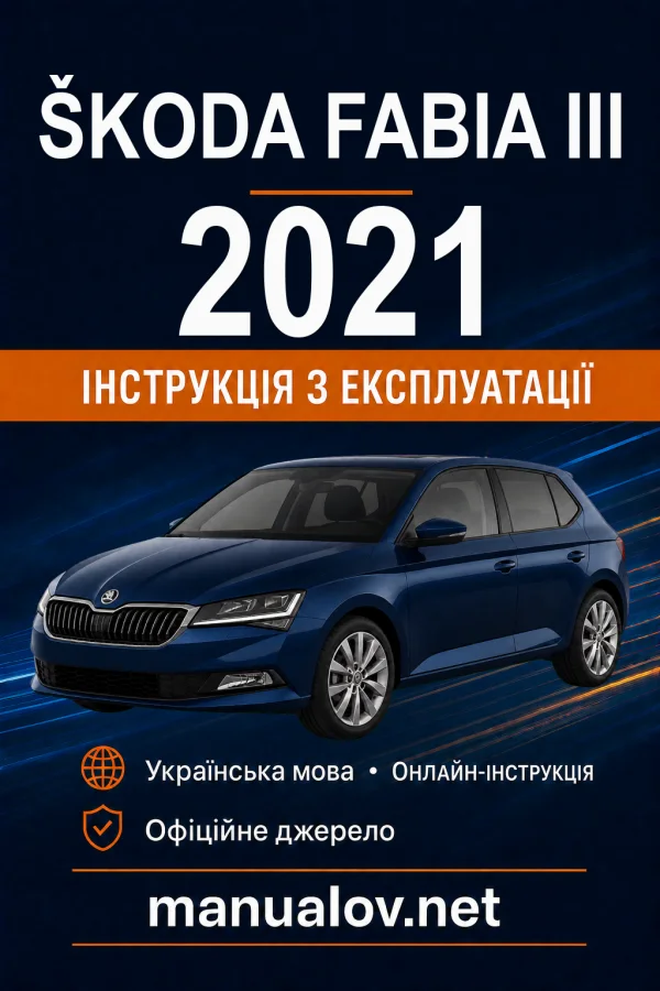 Instrukcja obsługi Skoda Fabia 2021