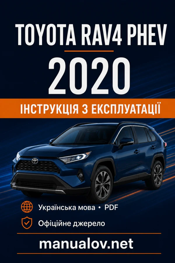 Instrukcja obsługi Toyota RAV4 2020