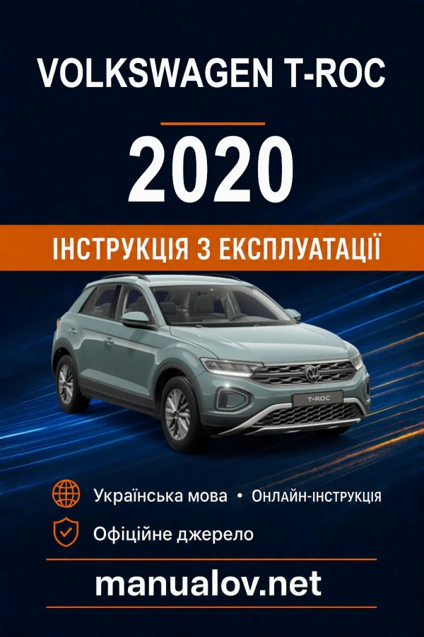 Instrukcja obsługi Volkswagen T-Roc 2020