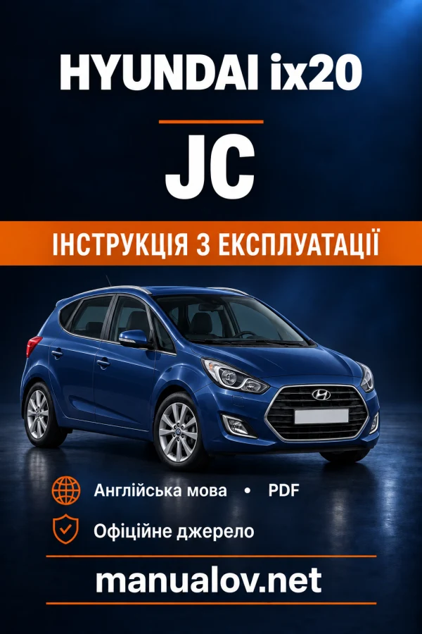 Instrukcja obsługi Hyundai ix20 (JC)