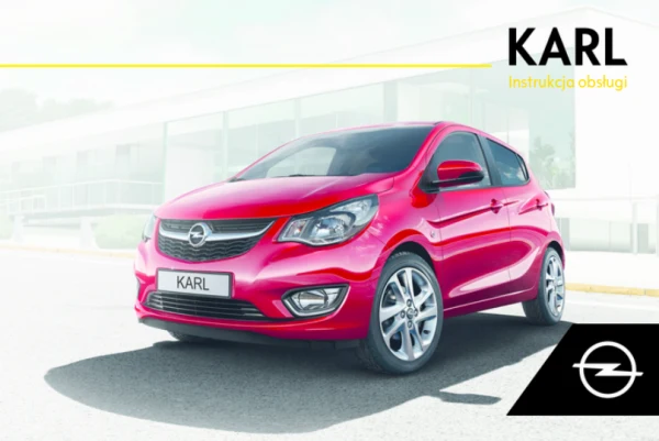 Instrukcja obsługi Opel Karl — MY 2018