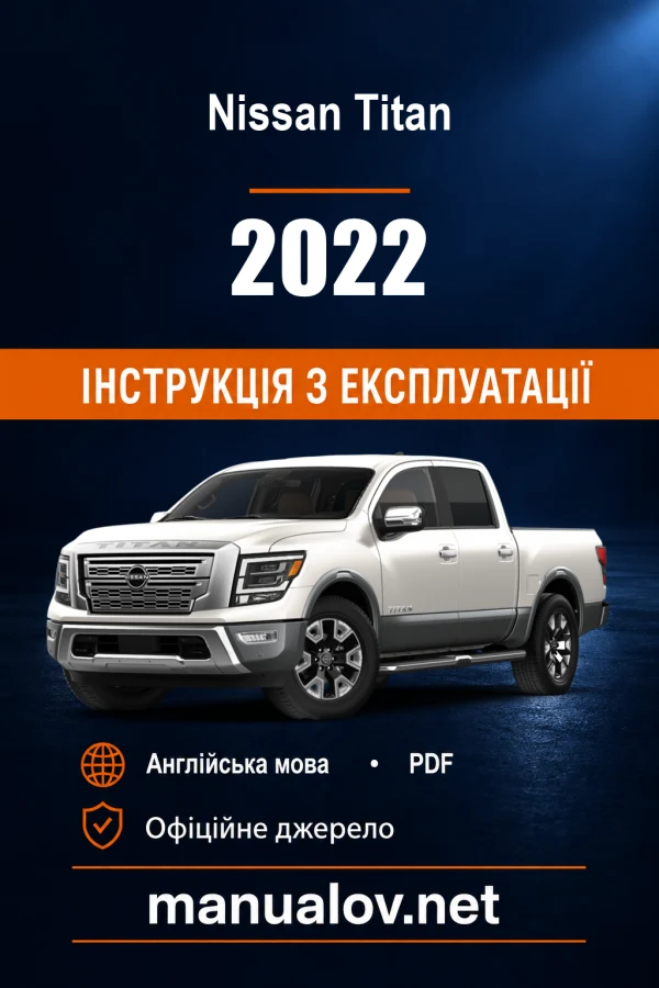 Instrukcja obsługi Nissan Titan (USA) — MY 2022