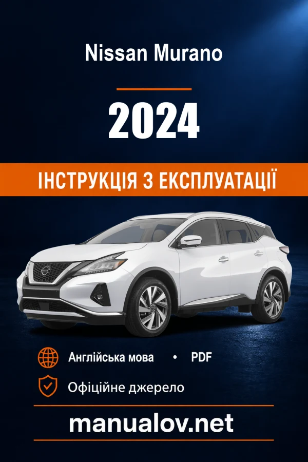 Instrukcja obsługi Nissan Murano (USA) — MY 2024