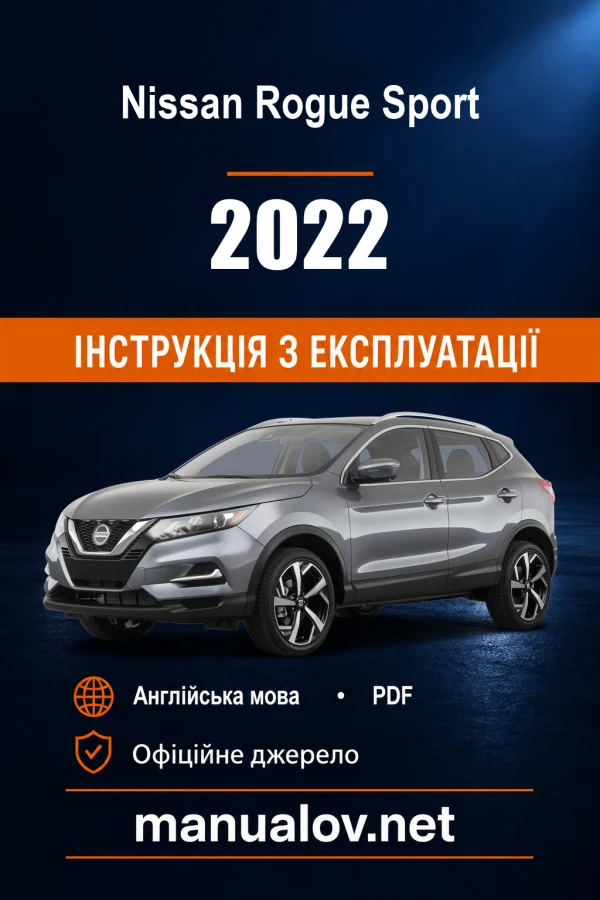 Instrukcja obsługi Nissan Rogue Sport (USA) — MY 2022