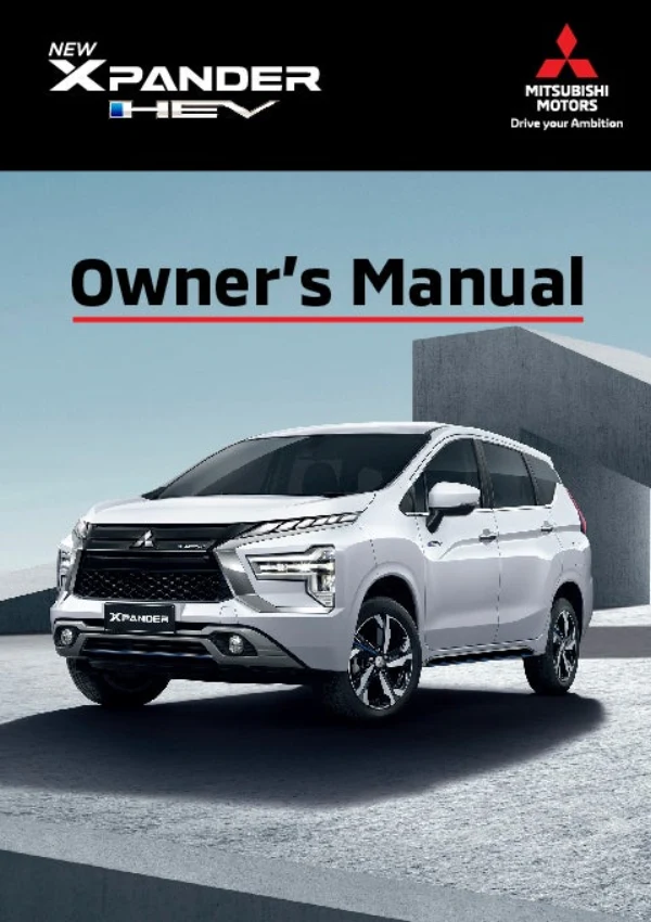 Instrukcja obsługi Mitsubishi Xpander HEV (Tajlandia) — 2024