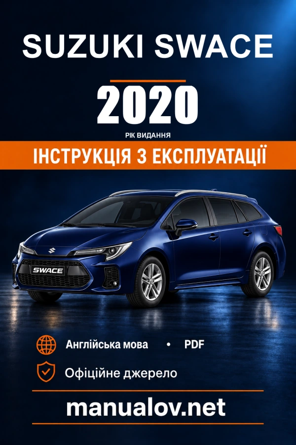 Instrukcja obsługi Suzuki Swace — wydanie 99011-54ZM0-01E / 10.2020