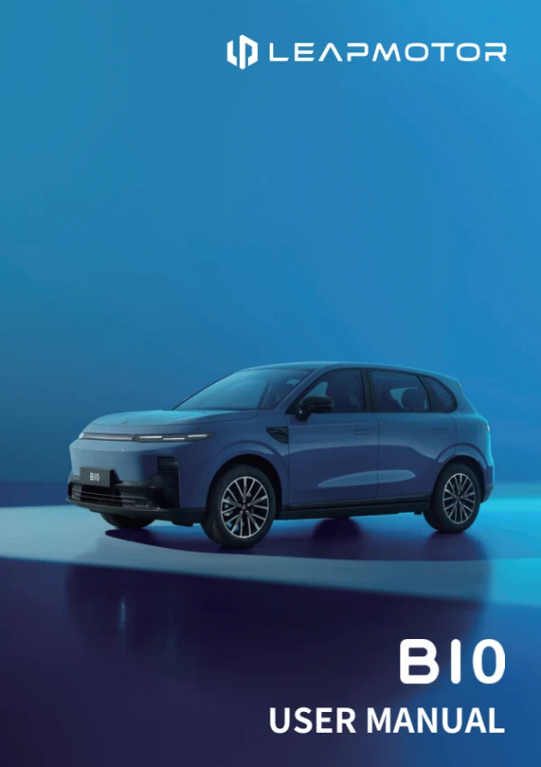 Instrukcja obsługi Leapmotor B10 REEV — wydanie 01.2026