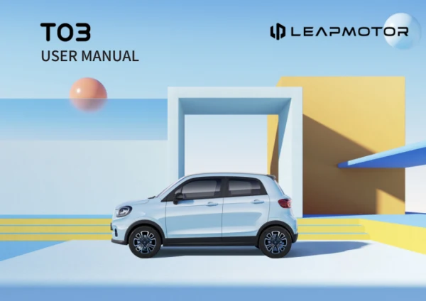 Instrukcja obsługi Leapmotor T03 — wydanie 03.2026