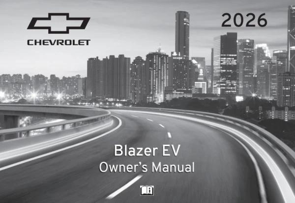 Instrukcja obsługi Chevrolet Blazer EV — 2026