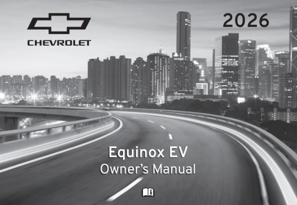 Instrukcja obsługi Chevrolet Equinox EV — 2026