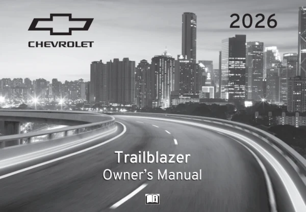 Instrukcja obsługi Chevrolet Trailblazer — 2026