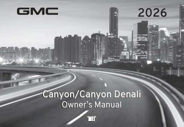 Instrukcja obsługi GMC Canyon — 2026