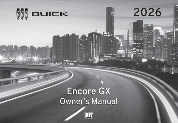 Instrukcja obsługi Buick Encore GX — 2026