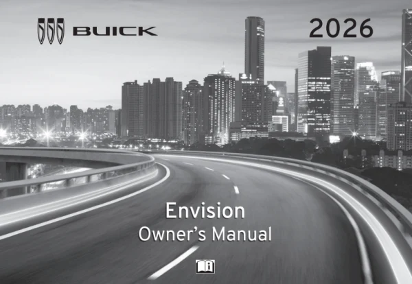 Instrukcja obsługi Buick Envision — 2026