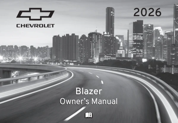 Instrukcja obsługi Chevrolet Blazer — 2026