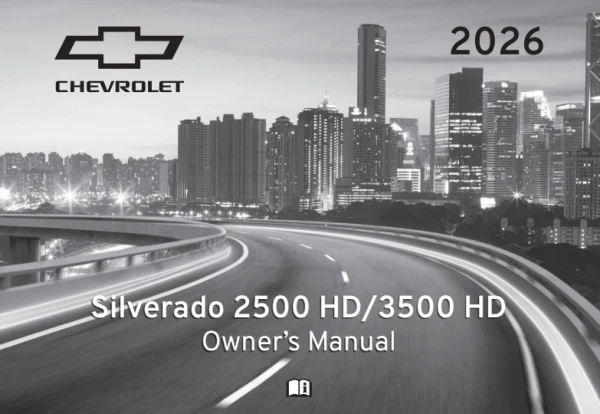 Instrukcja obsługi Chevrolet Silverado 2500HD/3500HD — 2026