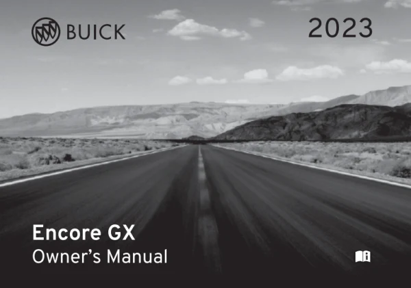 Instrukcja obsługi Buick Encore GX — 2023