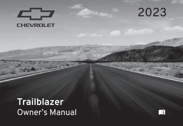 Instrukcja obsługi Chevrolet Trailblazer — 2023