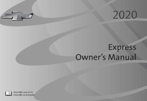 Instrukcja obsługi Chevrolet Express — 2020