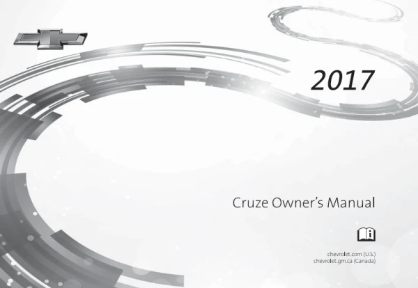 Instrukcja obsługi Chevrolet Cruze — 2017