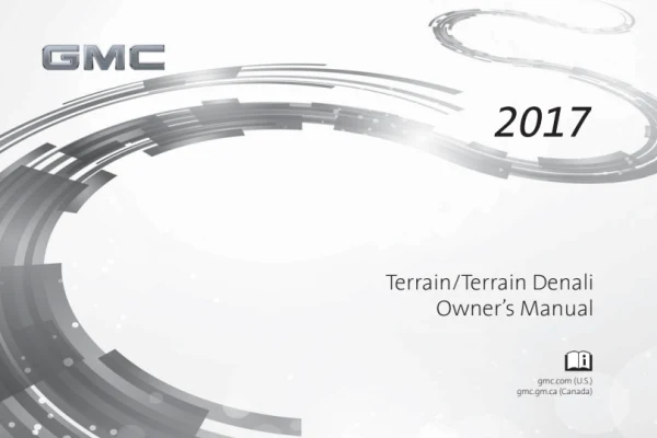 Інструкція з експлуатації GMC Terrain — 2017