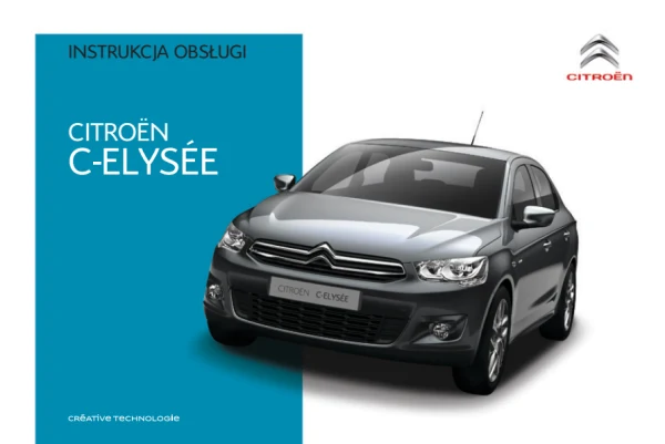 Instrukcja obsługi Citroën C-Elysée — wydanie 29.02.2016–31.01.2017