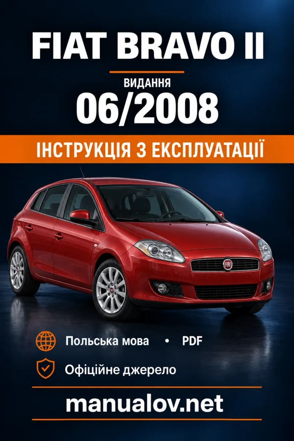 Instrukcja obsługi Fiat Bravo II (198) — wydanie 06/2008