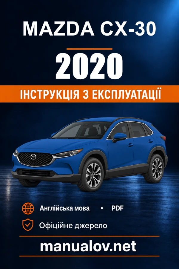 Instrukcja obsługi Mazda CX-30 — 2020
