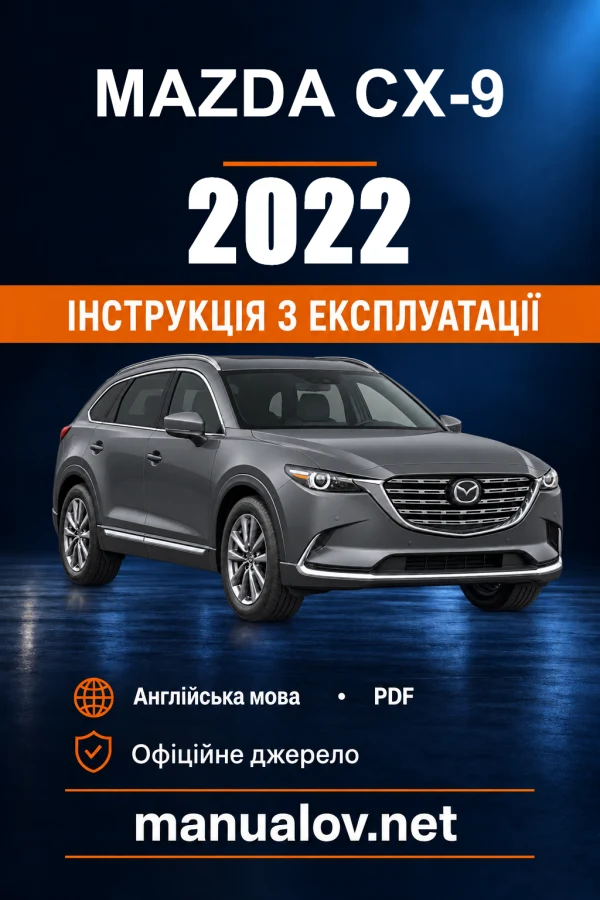 Instrukcja obsługi Mazda CX-9 — 2022