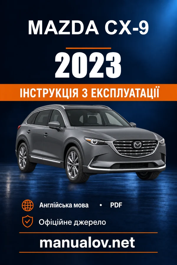 Instrukcja obsługi Mazda CX-9 — 2023